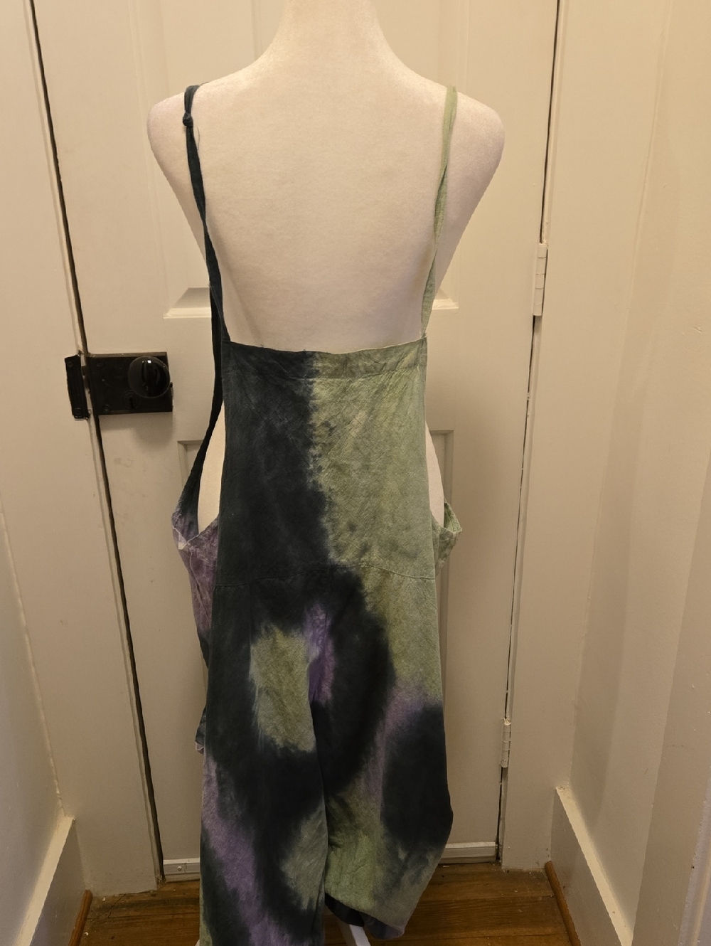 Lakhays LA BOHO Jumper Green and Blue Tie Dye M/L - Picture 4 of 7